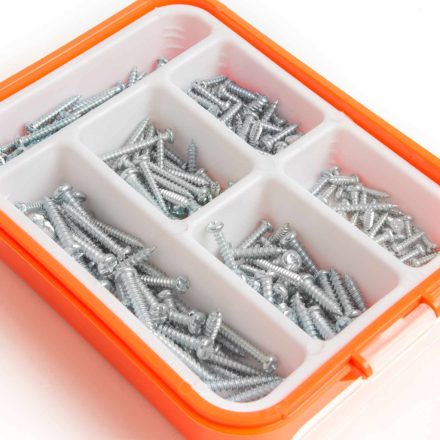 Önmetsző csavar készlet - 3.5-5 mm - 210 részes Önmetsző csavar készlet - 3.5-5 mm - 210 részes