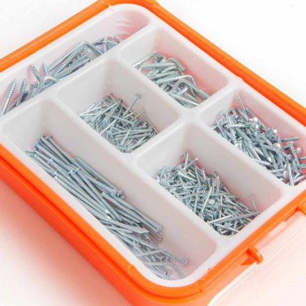 Szeg és akasztó készlet - 475 db / csomag Szeg és akasztó készlet - 475 db / csomag
