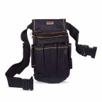   Multifunkciós szerszámtartó öv - 15 x 20 x 10 cm - fekete