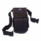   Multifunkciós szerszámtartó öv - 15 x 20 x 10 cm - fekete