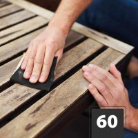   Csiszolóvászon - 60-as - kék - 230 x 280 mm - 5 db / csomag