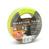 Maszkolószalag - vízbázisú - 50 m x 24 mm - sárgászöld - autóipari, hőálló