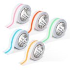   Csúszásmentes ragasztószalag - foszforeszkáló jelölőcsíkkal - 5 m x 50 mm - 5 féle