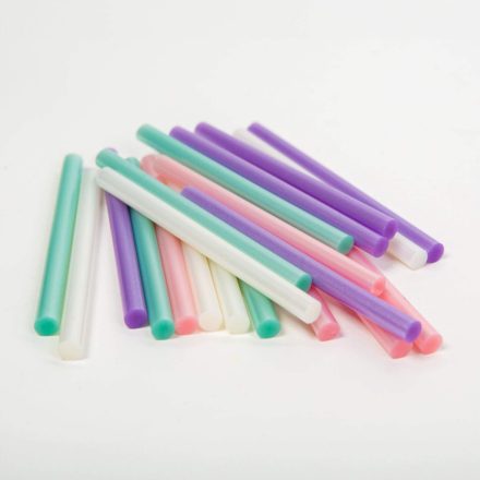 Ragasztórúd - 7 x 100 mm - gyöngyházfényű színes - 20 db / csomag Ragasztórúd - 7 x 100 mm - gyöngyházfényű színes - 20 db / csomag