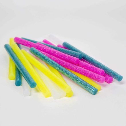 Ragasztórúd - 7 x 100 mm - Fluoreszkáló színes - 20 db / csomag Ragasztórúd - 7 x 100 mm - Fluoreszkáló színes - 20 db / csomag