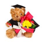 Műnövény dekoráció - maci, virággal - 28 x 17 x 17 cm Műnövény dekoráció - maci, virággal - 28 x 17 x 17 cm