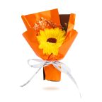 Műnövény dekoráció - napraforgó - 17 x 11 x 3 cm Műnövény dekoráció - napraforgó - 17 x 11 x 3 cm