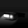 COB+XPE LED-es fejlámpa - fehér/piros LED - mozgásérzékelővel - akkumulátorral