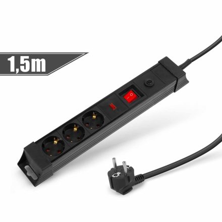 3-as elosztó túlfesz. és túláram elleni védelemmel 3-as elosztó túlfesz. és túláram elleni védelemmel