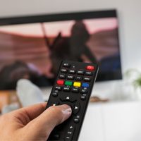   Univerzális TV távirányító - 250+ típushoz - fekete - 2 x AAA