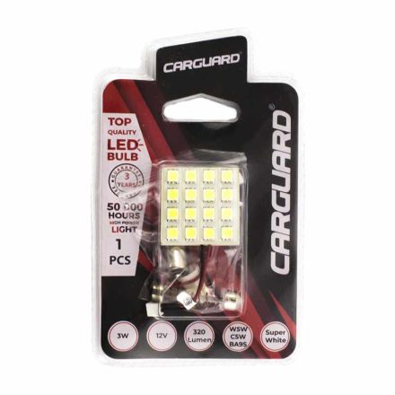 Autós LED - CLD314 - 35 x 35 mm (W5W, C5W, BA9S) - 320 lm - can-bus - SMD - 3W - 12V Autós LED - CLD314 - 35 x 35 mm (W5W, C5W, BA9S) - 320 lm - can-bus - SMD - 3W - 12V