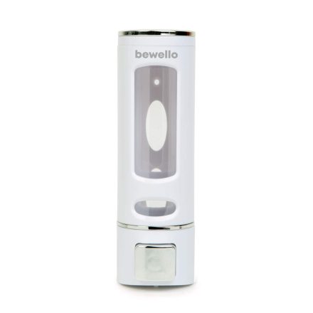 Szappanadagoló - kézzel működtethető - 400 ml - fali - fehér