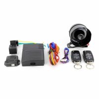   Távirányítós autó-riasztórendszer központizár-vezérlő szettel