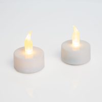 LED-es teamécses - fehér - 2 db / bliszter