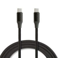   Adatkábel - Type-C / Type-C - mágneses - fekete - 1m - 3A - 60W