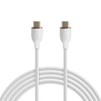 Adatkábel - Type-C / Type-C - fehér - 1 m - 3 A - 60 W