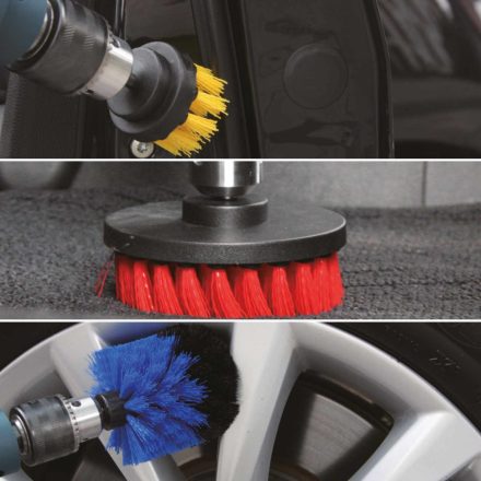 Tisztítókefe szett fúrókhoz - 3 db / szett Tisztítókefe szett fúrókhoz - 3 db / szett