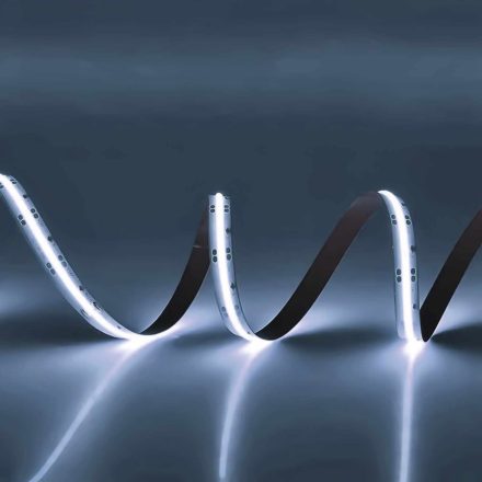 COB LED szalag - hidegfehér - 24V - 11W/m - 312 LED/méter - 10 m / csomag COB LED szalag - hidegfehér - 24V - 11W/m - 312 LED/méter - 10 m / csomag