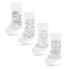 Színezhető mikulás csizma - 4 filccel - 4 féle - 41 x 21 cm Színezhető mikulás csizma - 4 filccel - 4 féle - 41 x 21 cm