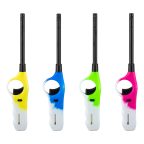   Gázgyújtó - utántölthető - több színben - 27 cm - 20 db / display