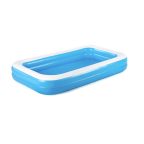 Felfújható medence - 305 x 183 x 46 cm - fehér / kék