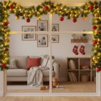 Fenyő girland - zöld - 270 cm - PET