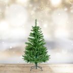 Műfenyő - 120 cm - Nordmann - PVC - sötétzöld Műfenyő - 120 cm - Nordmann - PVC - sötétzöld