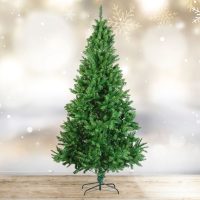 Műfenyő - 210 cm - Nordmann - PVC - sötétzöld