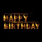 Születésnapi LED-es fényfüzér - "Happy Birthday" - 13 LED - 2 x AA - 2 m Születésnapi LED-es fényfüzér - "Happy Birthday" - 13 LED - 2 x AA - 2 m