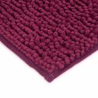   Fürdőszobai kilépőszőnyeg - hosszúszálú - bordó - 60 x 40 cm