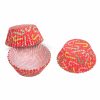 Muffin papír szett - karácsonyi - 100 db / csomag Muffin papír szett - karácsonyi - 100 db / csomag