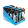 Sport kulacs - műanyag, átlátszó - 600 ml - 3 színben Sport kulacs - műanyag, átlátszó - 600 ml - 3 színben