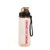 Sport kulacs - műanyag, átlátszó - 600 ml - 3 színben Sport kulacs - műanyag, átlátszó - 600 ml - 3 színben