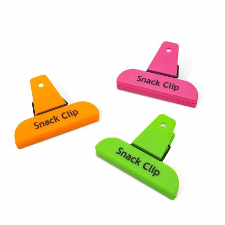 Zacskózáró csipesz szett - 3 db