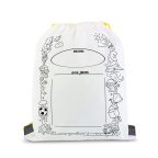 Színezhető tornazsák - 4 filccel - 33 x 27 cm Színezhető tornazsák - 4 filccel - 33 x 27 cm