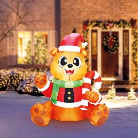 Felfújható maci - 150 cm - IP44 - 6 LED - 100 - 240 V Felfújható maci - 150 cm - IP44 - 6 LED - 100 - 240 V