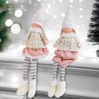 Baba dekoráció - lábbal - 46 cm - 2 féle Baba dekoráció - lábbal - 46 cm - 2 féle