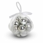 Karácsonyfadísz szett - arany - 3 cm - 12 db / szett