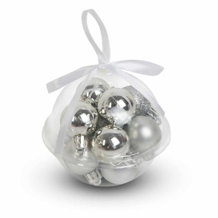 Karácsonyfadísz szett - arany - 3 cm - 12 db / szett