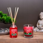   Illatgyertya és illatosító szett - alma & fahéj - 120 g + 100 ml