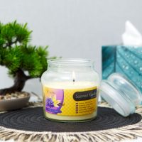 Illatgyertya - csupor fedővel - ibolya & vanília - 310 g