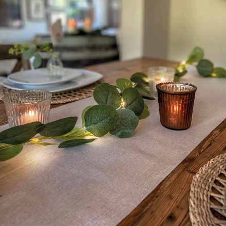 LED dekoráció - 20 LED - 2 m - melegfehér LED dekoráció - 20 LED - 2 m - melegfehér