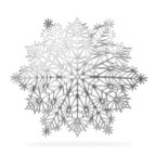 Szilikon edényalátét - jégkristály - ezüst - 38 cm Szilikon edényalátét - jégkristály - ezüst - 38 cm