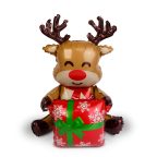 Karácsonyi lufi - rénszarvas - 60 x 65 cm