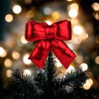 Masni dekoráció - csillogó piros - 21 x 19 cm Masni dekoráció - csillogó piros - 21 x 19 cm