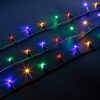Fényfüzér - 30 m - színes - 600 LED - 220-240V - 6W - zöld kábel Fényfüzér - 30 m - színes - 600 LED - 220-240V - 6W - zöld kábel