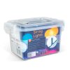 Fényfüzér - 30 m - színes - 600 LED - 220-240V - 6W - zöld kábel Fényfüzér - 30 m - színes - 600 LED - 220-240V - 6W - zöld kábel