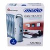 Mesko hősugárzó olajradiátor - 220-240 V - 700 W - 7 lamellás