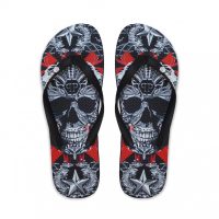 Philipp Plein Uniszex Strandpapucs BRD_90099_BLACK-MULTI