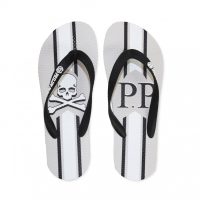   Philipp Plein Uniszex Strandpapucs BRD_90394_GREY MOST 80010 HELYETT 11831 Ft-ért!